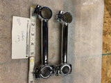 Vtg Flanders Handlebar risers Harley Knucklehead Panhead Flathead Indian Old Sko