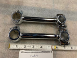 Vtg Flanders Handlebar risers Harley Knucklehead Panhead Flathead Indian Old Sko