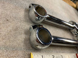 Vtg Flanders Handlebar risers Harley Knucklehead Panhead Flathead Indian Old Sko