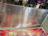 NOS IC Light Berry Tin sign Embossed Iron city Beer Pgh Pa Advertising Brewerian