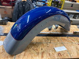Front Fender Harley Touring Street Glide Ultra classic FLH Billiard Blue Gray