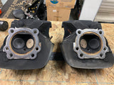 Pair 88" Cylinder Heads Harley Twin CAm 1999-2006 OEM softail Touring Dyna Stock