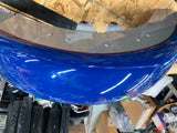 Front Fender Harley Touring Street Glide Ultra classic FLH Billiard Blue Gray