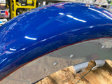 Front Fender Harley Touring Street Glide Ultra classic FLH Billiard Blue Gray