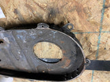 Tin Primary Inner Clutch Cover Harley Panhead Glide OEM VTG Factory TLC