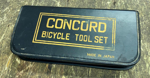 Vtg Conocrd Multi Tool Kit Bicycle Wrenches Tire irons Allens Lot Japan Nice Set