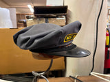 VTG 1960s Made In USA Hart Uniforms West Penn Power Workers Visor Cap sz 6 7/8