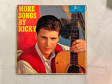 Ricky Nelson - More Songs By Ricky Vinyl LP Record, US 1960 Mono Imperial LP9122