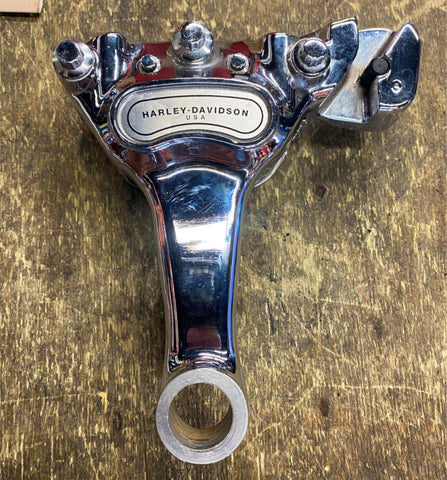 OEM Chrome Rear Brake Caliper Harley Softail 2000^ Heritage Fatboy Springer Delu