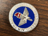 Vtg 1960s Made In USA US Air Force Air Training Command Instructor Pocket Badge