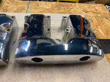 New Chrome Rocker boxes Harley Shovelhead FX FLH Wide glide 1966-1984