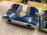 New Chrome Rocker boxes Harley Shovelhead FX FLH Wide glide 1966-1984