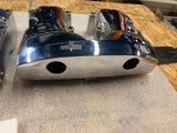 New Chrome Rocker boxes Harley Shovelhead FX FLH Wide glide 1966-1984