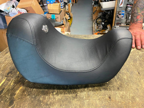 New T/o 100th Anniversary Seat Harley VRod VRSCA OEM Flip Logo!