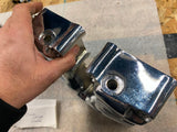 New Chrome Rocker boxes Harley Shovelhead FX FLH Wide glide 1966-1984