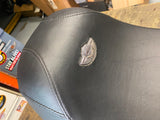 New T/o 100th Anniversary Seat Harley VRod VRSCA OEM Flip Logo!