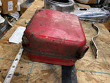 Vtg OIl Tank Bag Kick Only Ironhead Sportster XLCH Square chopper Harley Motorcy