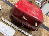 Vtg OIl Tank Bag Kick Only Ironhead Sportster XLCH Square chopper Harley Motorcy