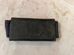 VTG Antique Victorian Silver Plated Ladies Manicure Nail Portable Kit Leather