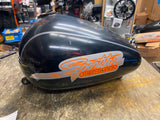 Vtg Mustang Gas TAnk Harley Sportster Custom chopper Single cap Ironhead Evo