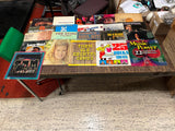 VTG Lot of 21 1950s-70s Vinyl Rock and Roll Records Various Assorted Bands