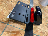 CVO License Plate Light Black Touring Road Street Glide FLH OEM 2010^ Bagger!