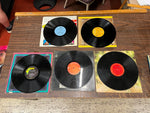 VTG Lot of 21 1950s-70s Vinyl Rock and Roll Records Various Assorted Bands