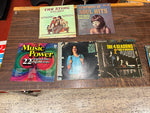 VTG Lot of 21 1950s-70s Vinyl Rock and Roll Records Various Assorted Bands