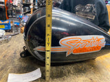Vtg Mustang Gas TAnk Harley Sportster Custom chopper Single cap Ironhead Evo
