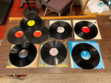 VTG Lot of 21 1950s-70s Vinyl Rock and Roll Records Various Assorted Bands