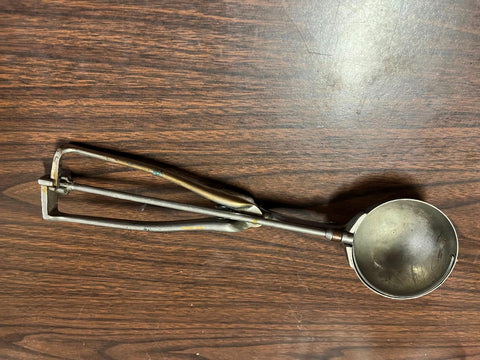 VTG Antique Gilchrist No. 30 Wood Handled Ice Cream Scoop Size 12