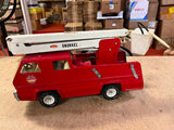 Vintage 1970s Made In USA Tonka Toys Pressed Steel XR-101 Snorkel Fire Truck