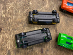 Vtg Toy Car Lot Lamborghini? Ferrari  Green Yellow silver Orange Yellow