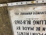 ligonier grinding company PA Employees only Vtg Sign Antique Advertising 40's!