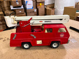 Vintage 1970s Made In USA Tonka Toys Pressed Steel XR-101 Snorkel Fire Truck