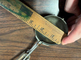 VTG Antique Gilchrist No. 30 Wood Handled Ice Cream Scoop Size 12