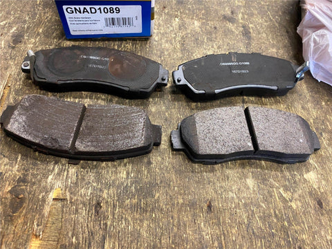Disc Brake Pad Set-Premium Gold Ceramic Front Brake Pads CARQUEST GNAD1089