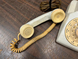 VTG 1960s Made In USA Bell System Western Electric 500 White Rotary Dial Phone