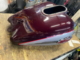 Deep Cobalt Pewter Pearl Gas Tank 2007 Ultra Classic FLH Glide Harley Burgandy!