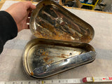 OEM Chrome Harley Tool Box Factory Heritage Softail Nostalgia Knucklehead Motorc