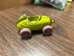 vintage 1969 die cast Tootsie Toy, Little People Race car #92, plastic wheels