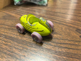 vintage 1969 die cast Tootsie Toy, Little People Race car #92, plastic wheels