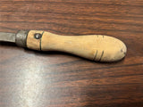 VTG Antique Early 1900s Ice Cream Scooper Wood Handled Large Paddle