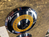 CVO Derby Clutch Cover M8 Touring Softail Gold inlay 117 Glide Ultra New T/o