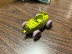 vintage 1969 die cast Tootsie Toy, Little People Race car #92, plastic wheels