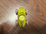 vintage 1969 die cast Tootsie Toy, Little People Race car #92, plastic wheels