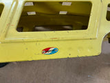Vintage 1966 Made In USA Structo Toys Turbine Car Carrier Truck Pressed Steel