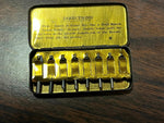 Antique Victrola Tungs-Tone Extra Loud Tone Tin with 7 Needles, 1927, Nipper