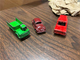 vintage 1950s-60s Made In USA Lot Of 3 Tootsietoy Cars Shuttle Truck
