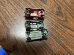 vintage 1950s-60s Made In USA Lot Of 3 Tootsietoy Cars Shuttle Truck
